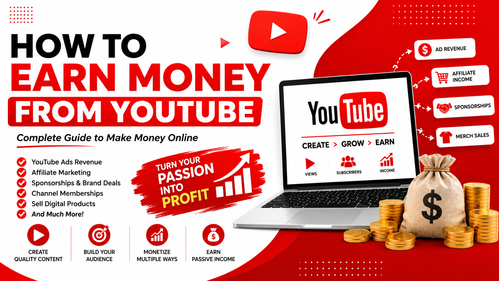 How to Earn Money from YouTube